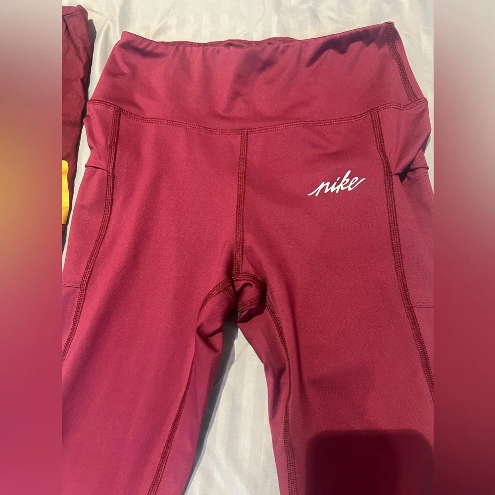 Sale 🚨 Nike TrainingTights + Free Puma T-shirt - Size S - Picture 6 of 10